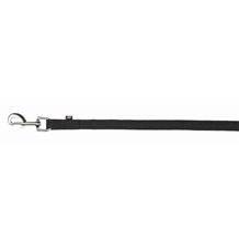 Stopovací vodítko, bavlna, černá M-L: 10m/20 mm Stopovací vodítko, bavlna, černá M-L: 10m/20 mm