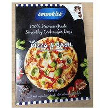 SMOOKIES Premium PIZZA BASIL - sušenky příchuť pizza a bazalka 100% human grade, 
