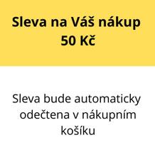 Sleva z objednávky 50 Kč