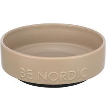 BE NORDIC keramická miska, 0.5l / 16 cm, šedohnědá