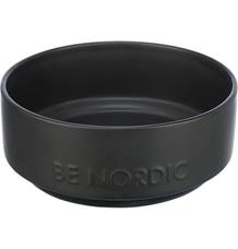 BE NORDIC keramická miska, 1.2l / 18 cm, černá