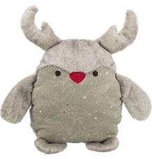 Xmas REINDEER - vánoční plyšový sob bez zvuku, látka/plyš 30 cm