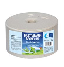 Bronchial, minerální multivitaminový liz na uvolnění dýchacích cest 3 kg Bronchial, minerální multivitaminový liz na uvolnění dýchacích cest 3 kg