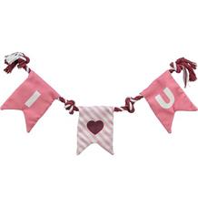 Valentine´s rope - valentýnská hračka pro psy - lano s uzly, bavlna,  50 cm