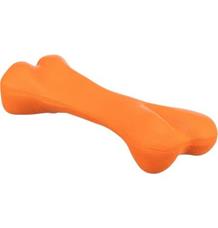 Kost autentický design , tvrdá guma, oranžová 22 cm