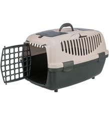 Transportní box CAPRI II 37x34x55cm max.do 8kg, tmavěšedá/tělová