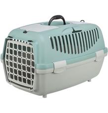 Transportní box CAPRI II 37x34x55cm max.do 8kg, světlešedá/šalvějová