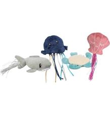 Sea Animal - mořská zvířátka s catnipem, 5-8 cm, různé druhy