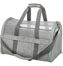 Transportní taška DILLON, 33 × 32 × 54 cm, do 10 kg, šedá/mátová 1 ks