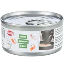 Salmon Soup losos & kuře - tekutý pamlsek pro kočky BAL 4 x 80 g Salmon Soup losos & kuře - tekutý pamlsek pro kočky BAL 4 x 80 g