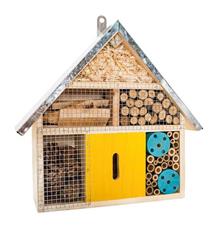 PetBuddy barevná vilka, hotel pro hmyz, 30 x 9 x 27.5 cm, borové dřevo