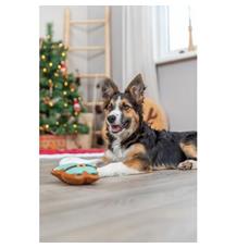 Xmas Santa - hračka pro psy, bez zvuku, plyš 22 cm