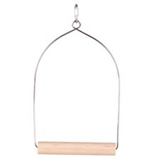 Houpačka klenutá 15 x 27 cm, dřevo/drát 1 ks Houpačka klenutá 15 x 27 cm, dřevo/drát 1 ks