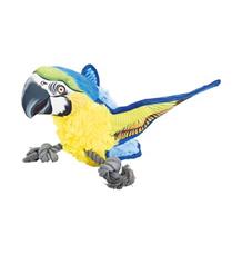 Ara Ararauna papoušek na laně 35 cm, robustní hračka pro psy HIPHOP DOG, žlutá/modá 1 ks Ara Ararauna papoušek na laně 35 cm, robustní hračka pro psy HIPHOP DOG, žlutá/modá 1 ks