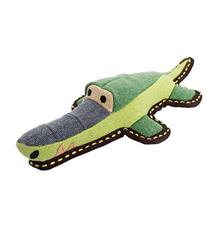 Krokodýl jutový 30 cm, robustní aport pro psy, HIPHOP DOG, zelená/šedá 1 ks Krokodýl jutový 30 cm, robustní aport pro psy, HIPHOP DOG, zelená/šedá 1 ks