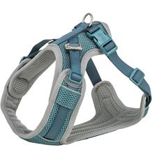 FlexMesh Premium postroj, široký střih, petrolejová S-M: 48-69 cm/ 20 mm