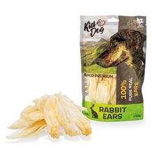 KIDDOG SUPER PREMIUM 100% přírodní králičí uši 50 g