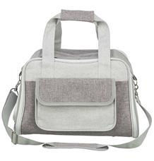 Transportní taška LIBBY, 25 x 27 x 42 cm, do 7 kg, šedá