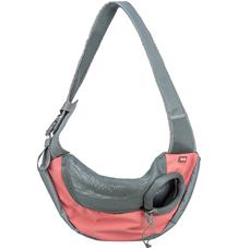 Front Sling Carrier - přední nosítko/taška, 50 x 25 x 18 cm, růžová/šedá (max. 5kg)