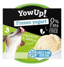 YOWUP Frozen Yoghurt - zmrzlinový jogurt s příchutí kuřete a jablka 110 g