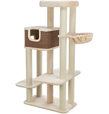 Škrabadlo BERTHOLO, 78 x 45 cm /165 cm, krémová/hnědá