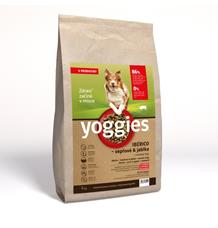 Yoggies Ibérico vepřové maso s jablky, granule lisované za studena s probiotiky 5 kg Yoggies Ibérico vepřové maso s jablky, granule lisované za studena s probiotiky 5 kg