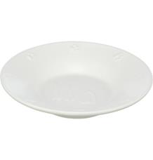 Vánoční keramická miska, 0.2 l/ø 16 cm, bílá 1 ks