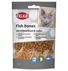 Fish Bones, rybí kostičky s kuřecími prsy a lososem 50g