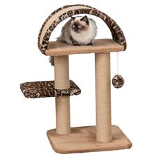 Škrabadlo LEO, 2 podesty, oblouk, míček,  85 cm, hnědá 1 ks