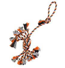 Přetahovadlo SPIDER HipHop s 11 rameny šedá, tm.šedá, oranžová 51 cm / 150 g