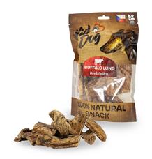 KIDDOG 100% Natural Snack, hovězí plíce 4-8 cm 80g