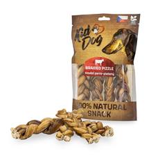 KIDDOG 100 % Natural Snack, hovězí penis pletený 12 cm