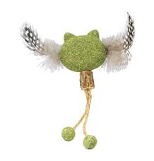 Catnipová kočička s peříčky 5 / 15 cm, HipHop Cat 1 ks