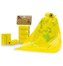 PetBuddy sáčky na exkrementy CITRON  4 role/ á 20 sáčků s potiskem a vůní