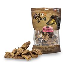 KIDDOG 100% Natural Snack, vepřové plíce 4 - 6 cm / 200 g