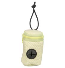 Zásobník na sáčky na trus, na klipovém pásku, 8 x 4 cm, různé barvy - LIMITOVANÁ NABÍDKA 1 ks