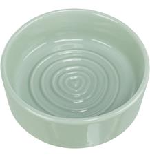 Keramická miska Viviana s letokruhy a srdíčkem, šalvěj 0,3 l/ ø 12 cm