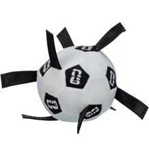 FIFA 2026 měkký aportovací míč s úchyty, 12 cm, bílá/černá - LIMITOVANÁ NABÍDKA 1 ks