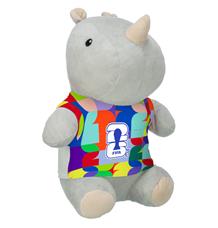 FIFA 2026 nosorožec RAYMOND, 27 cm, šedý - LIMITOVANÁ NABÍDKA 1ks