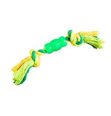 Uzel s chráničem HipHop bavlněný 2 knoty limetková, zelená 30cm/130g