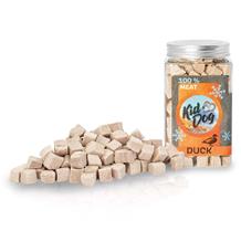 KIDDOG Super Premium 100% freeze dried DUCK CUBES - čisté  kachní maso sušené mrazem 