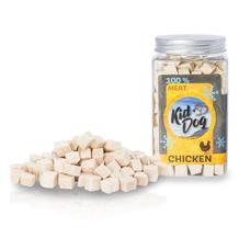 KIDDOG Super Premium 100% freeze dried CHICKEN CUBES - čisté kuřecí maso sušené mrazem 