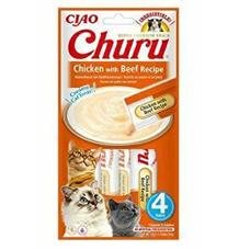 Churu Cat Chicken with Beef Recipe 4x14g Churu Cat Chicken with Beef Recipe 4x14g