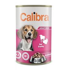 Calibra Dog konz.Veal&turkey in gravy