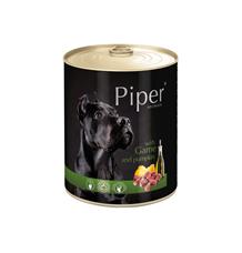 PIPER se zvěřinou a dýní, konzerva pro psy 400g PIPER se zvěřinou a dýní, konzerva pro psy 400g