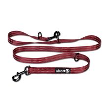Alcott nastavitelné vodítko pro psy, červené velikost L Alcott nastavitelné vodítko pro psy, červené velikost L