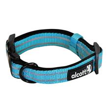 Alcott Reflexní obojek pro psy, Adventure, modrý velikost S Alcott Reflexní obojek pro psy, Adventure, modrý velikost S