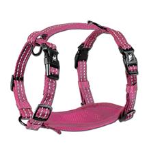 Alcott reflexní postroj pro psy, růžový velikost M Alcott reflexní postroj pro psy, růžový velikost M
