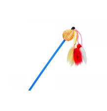 Beeztees Škádlítko pro kočky rybářský prut 60cm