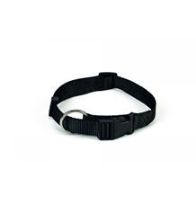 Beeztees Obojek pro psy nylonový černý 40-60cm x 25mm Beeztees Obojek pro psy nylonový černý 40-60cm x 25mm